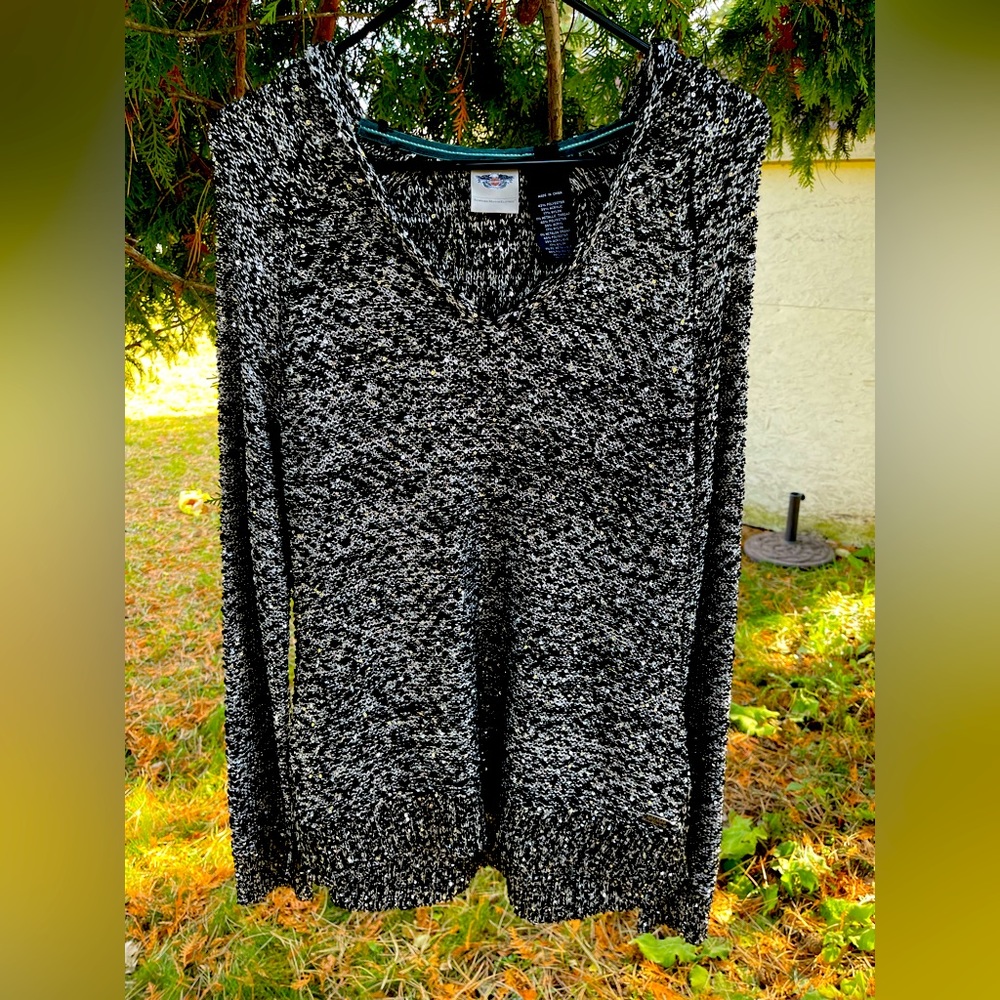 Harley-Davidson Stretchy Sequined Hoodie